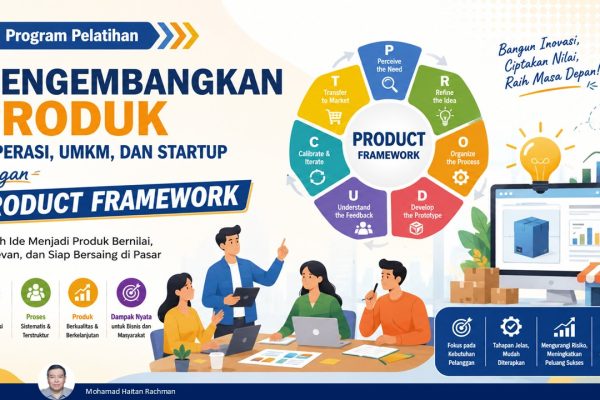 01 Program Pelatihan – Mengembangkan Produk Koperasi, UMKM, dan Startup dengan PRODUCT Framework