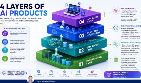 4 Layers of AI Products: Understanding the Four Fundamental Layers That Power Modern Artificial Intelligence