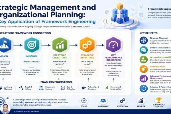 Strategic Management and Organizational Planning – A Key Application of Framework Engineering